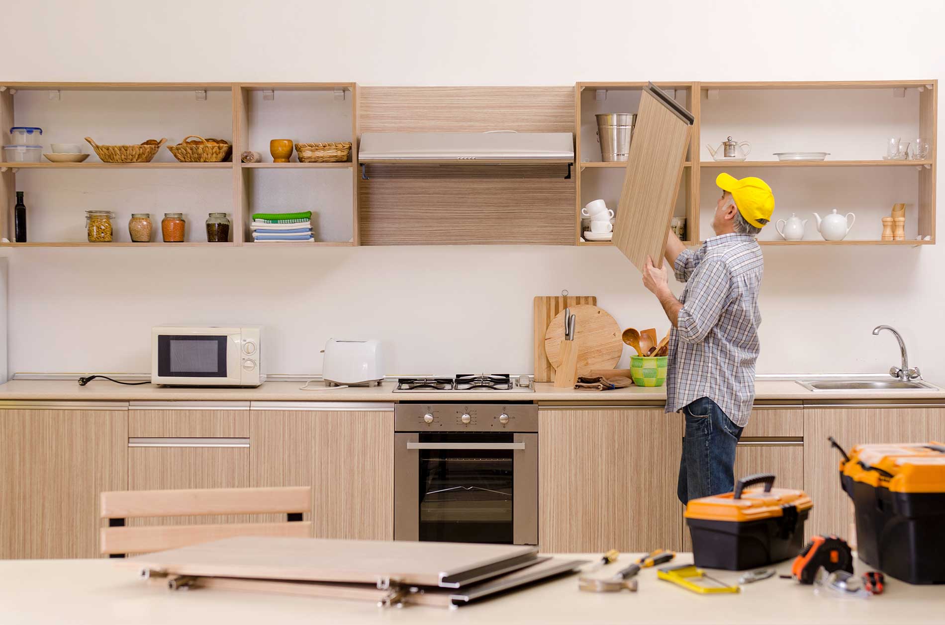 To Repaint Your Kitchen Cabinet Or Replace 